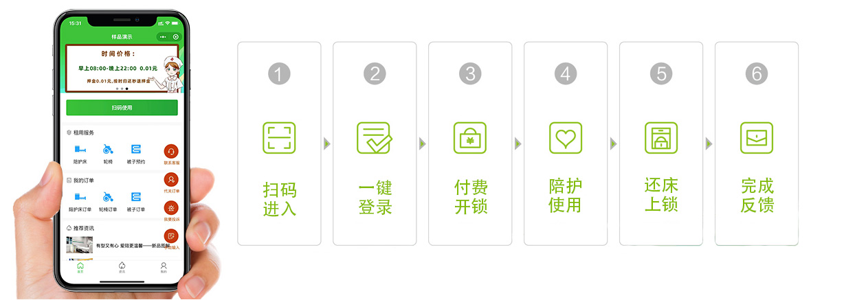 愛陪共享陪護床：以智能與溫度重塑醫院陪護新體驗