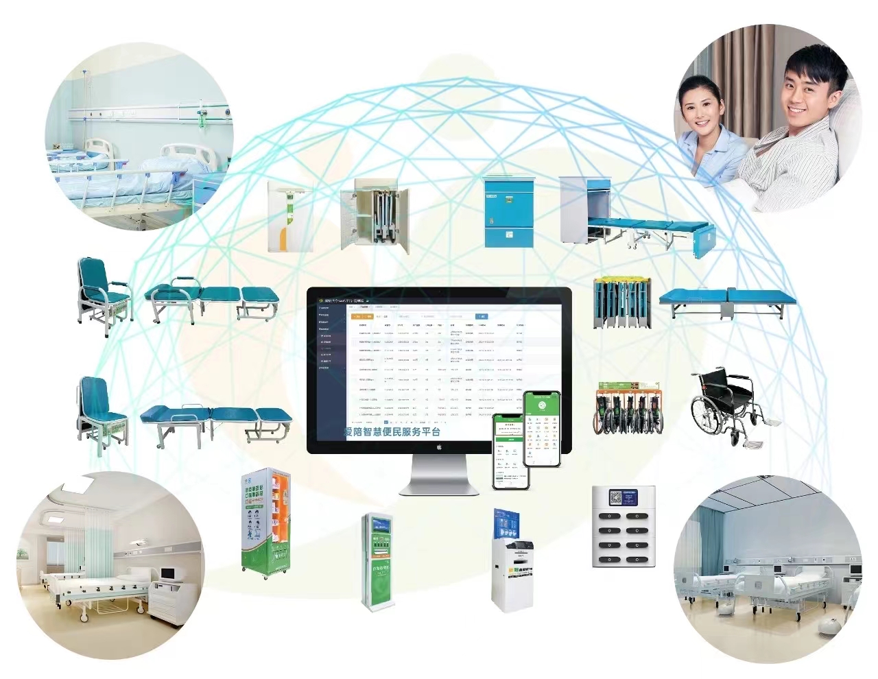 為什么醫院都推薦采購愛陪共享陪護床？該品牌特點和優勢在哪里？